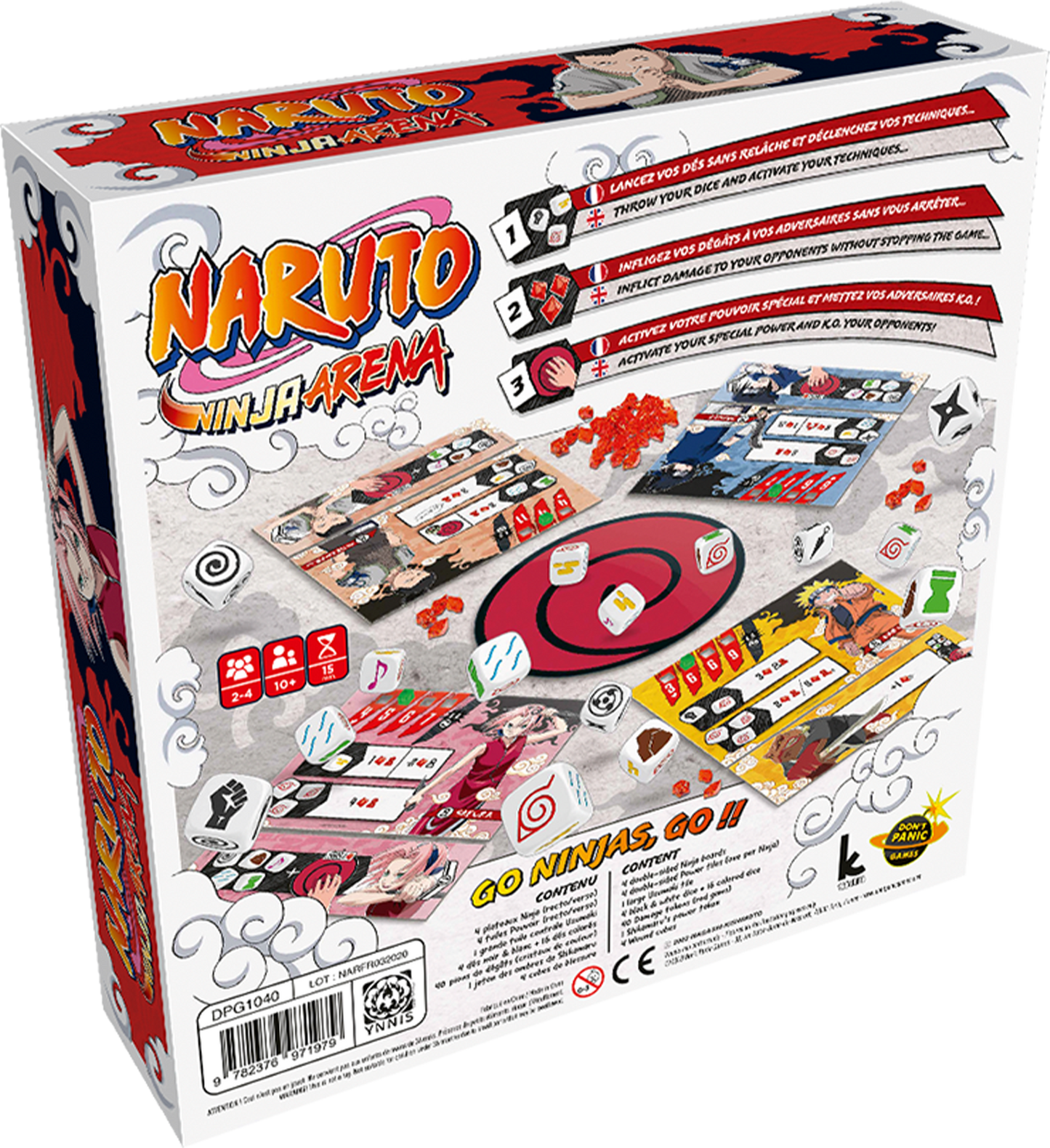 Naruto Ninja Arena - Board Game