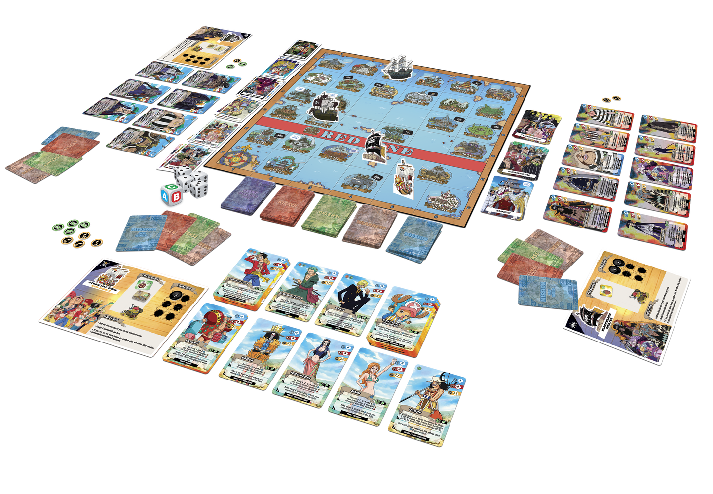 One Piece: Adventure Island - Board Game