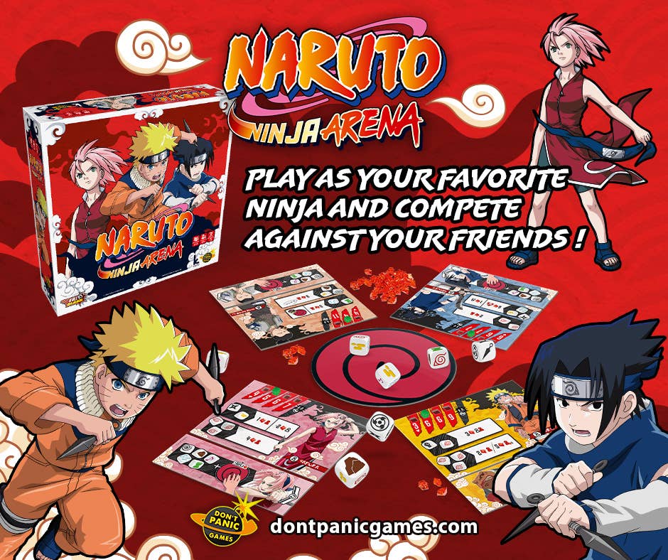 Naruto Ninja Arena - Board Game