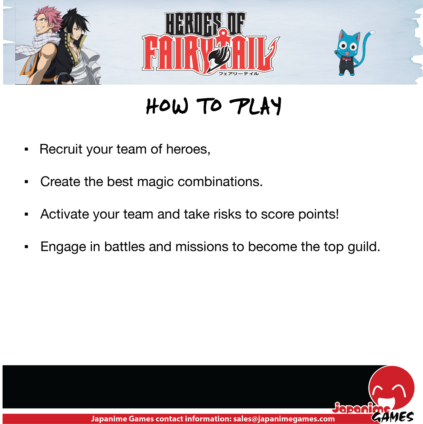 Heroes of Fairy Tail - Board Game