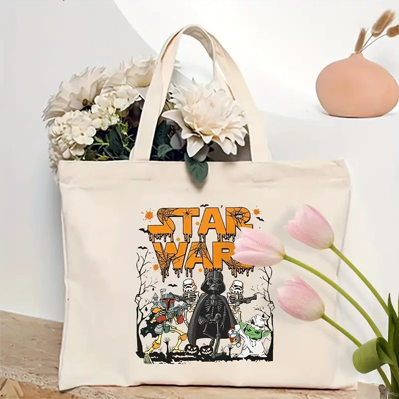 Star Wars Halloween Canvas Tote Bag