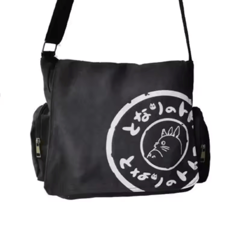 My Neighbor Totoro Vintage Canvas Messenger Bag