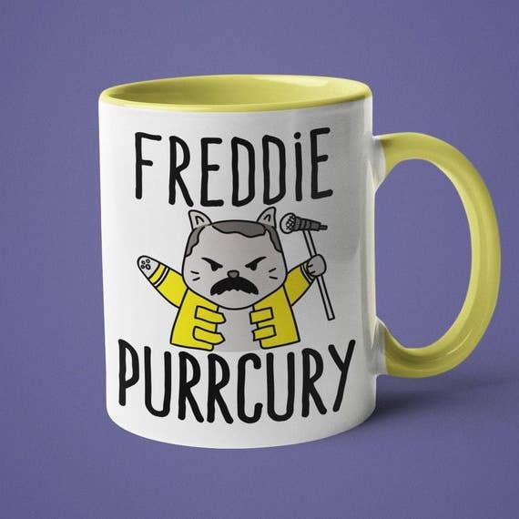Freddie Purrcury Mug - 11oz