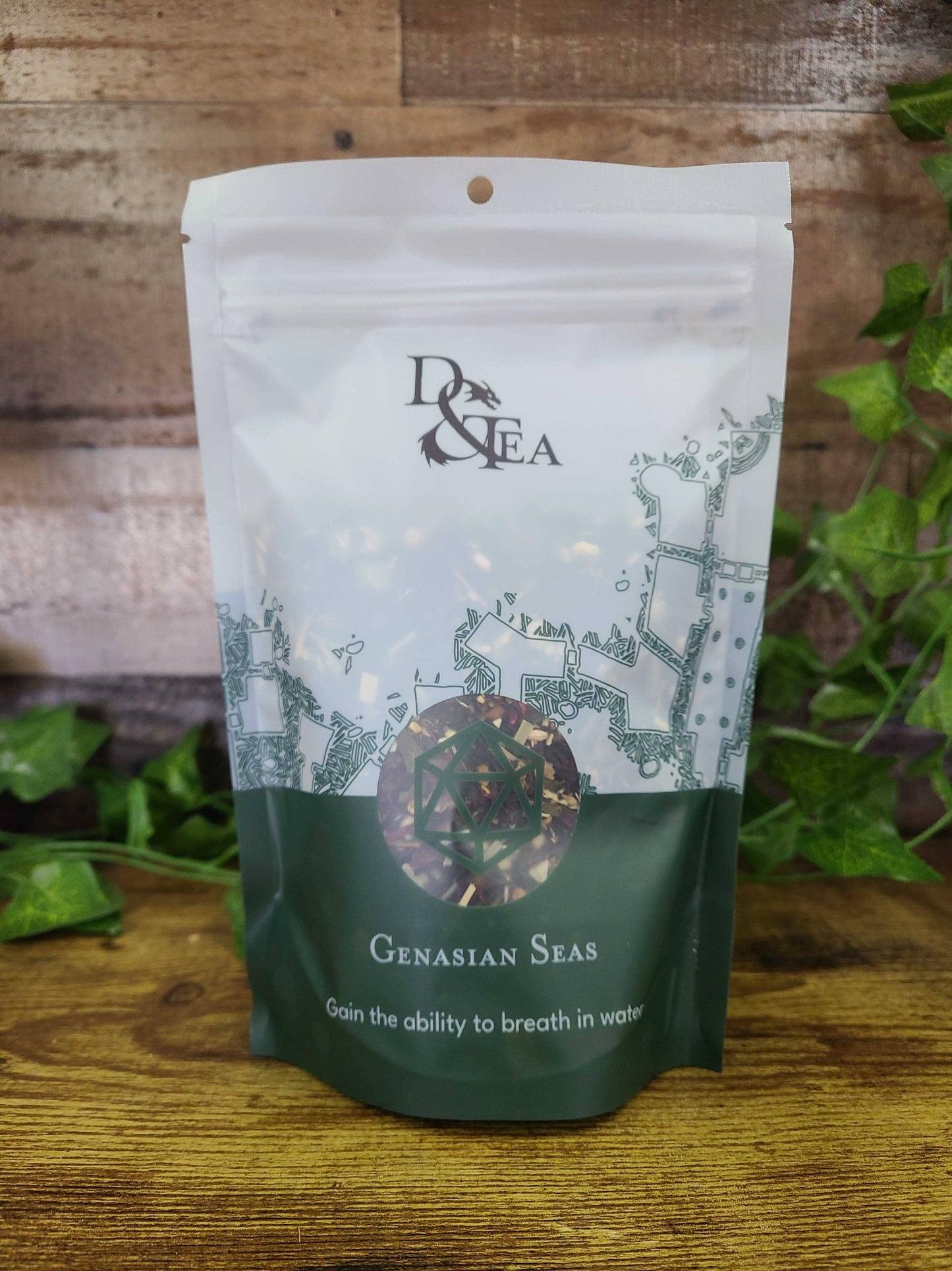 Genasian Seas Tea - Green / Black