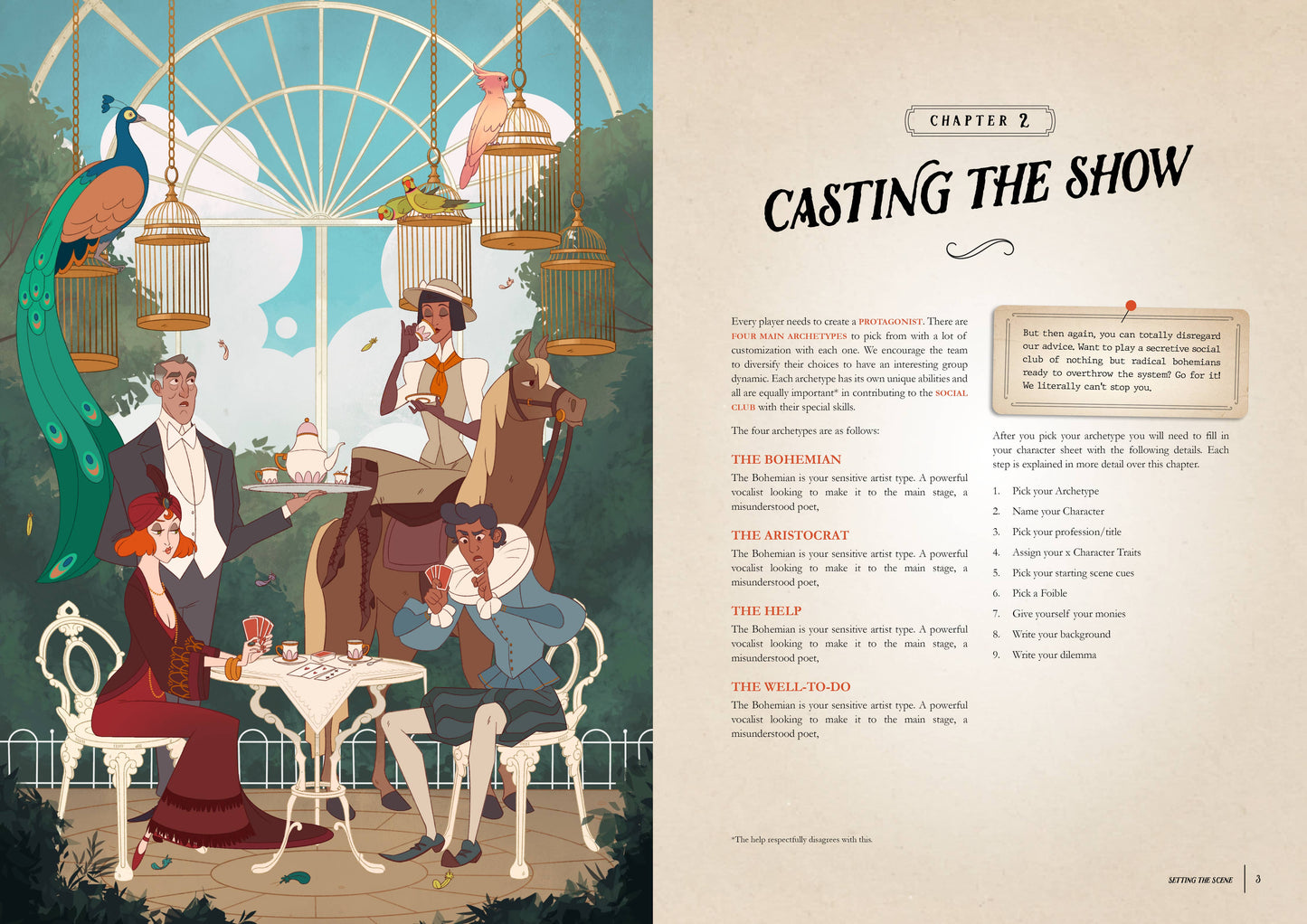 Flabbergasted! A Comedic Roleplaying Game - Tabletop RPG