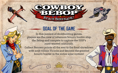 Cowboy Bebop: Space Serenade - Board Game