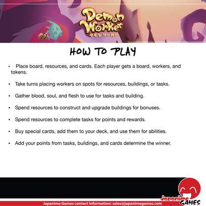 Demon Worker - Board Game