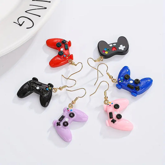 Game Console Controller Acrylic Dangle Earrings