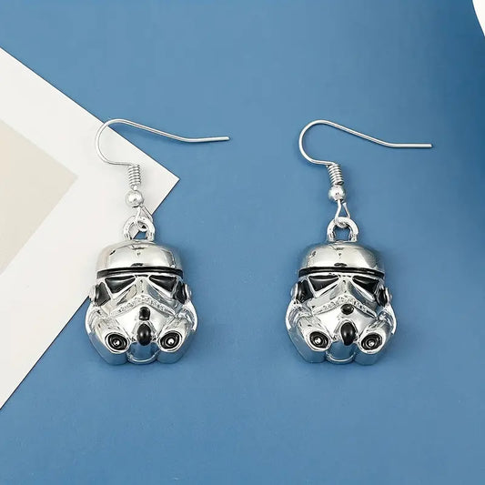 Star Wars Stormtrooper Dangle Earrings