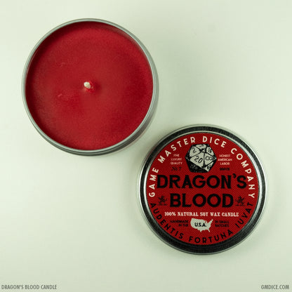 Dragon's Blood Gaming Candle