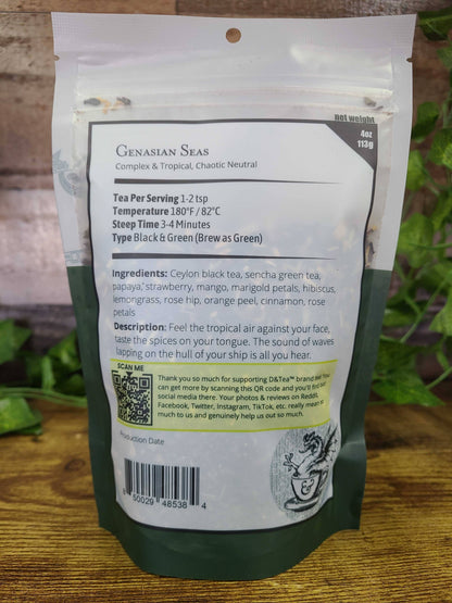 Genasian Seas Tea - Green / Black