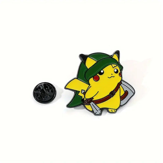 Pikachu Link Cosplay Enamel Pin