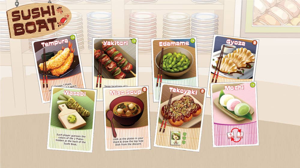 Sushi Boat - Board Game