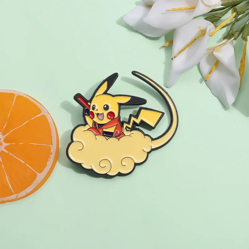 Pikachu Goku Cosplay Enamel Pin