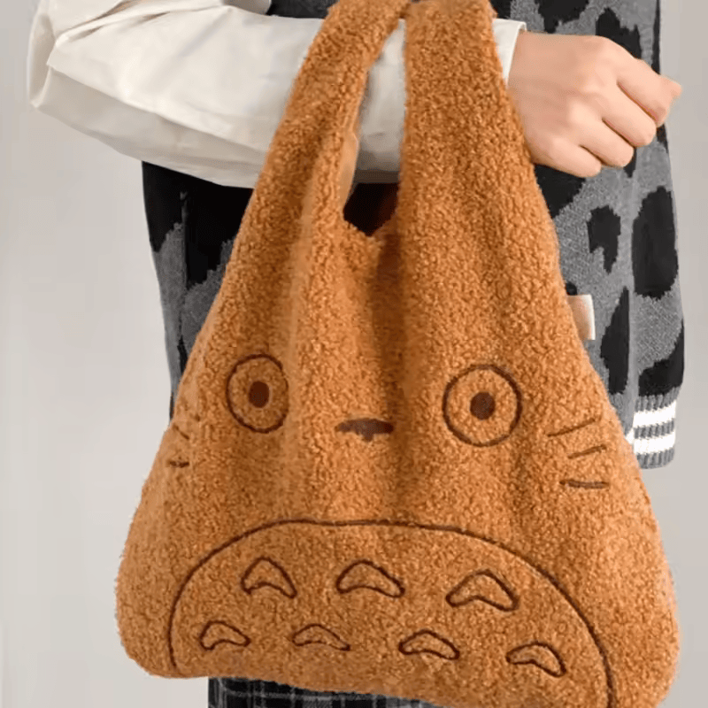 My Neighbor Totoro Fuzzy Hand Bag