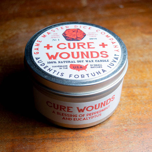 Cure Wounds Gaming Candle