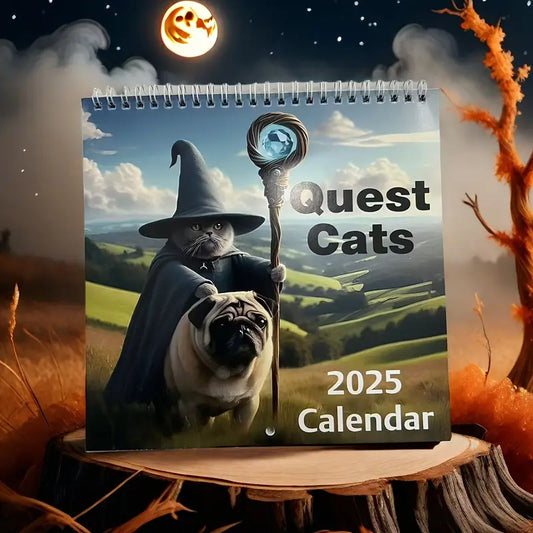 Quest Cats 2025 Calendar