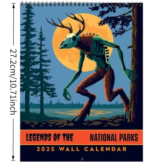 Legends of National Parks 2025 Calendar