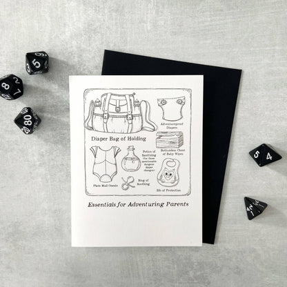 Essentials for Adventuring Parents Card - New Baby