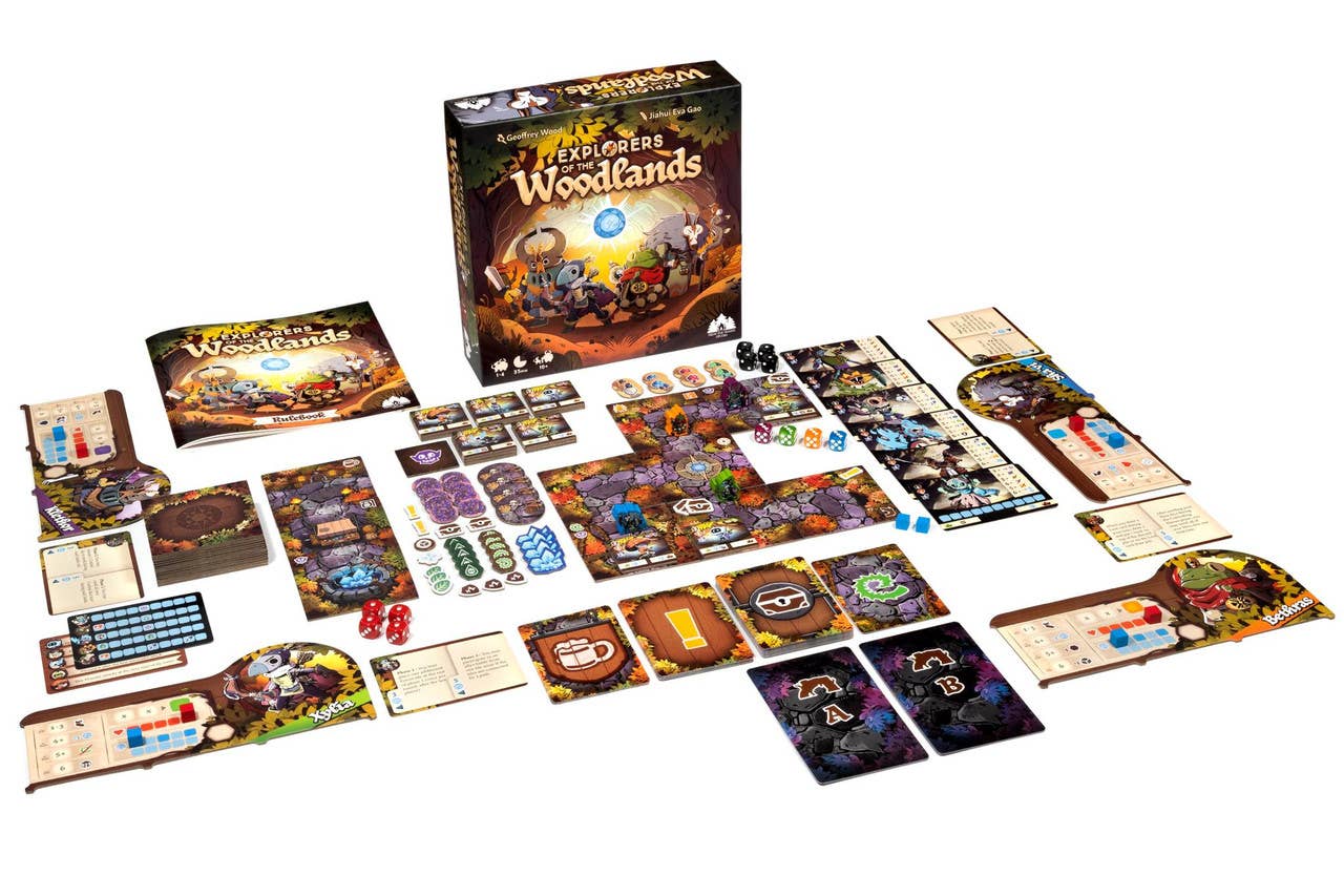 Explorers of the Woodlands - Board Game