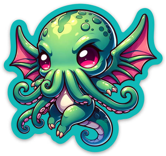 Cthulhu - 3" Vinyl Sticker